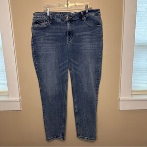 Maurices Dark Blue Straight Leg Jeans Size 20W